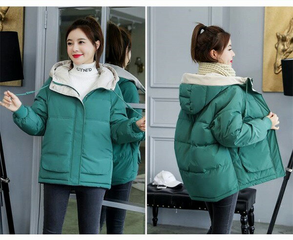 今年は大活躍しそう 綿入れ 短いスタイル 冬 パン服 中綿ジャケット 防寒ジャケット 厚手ジャケット