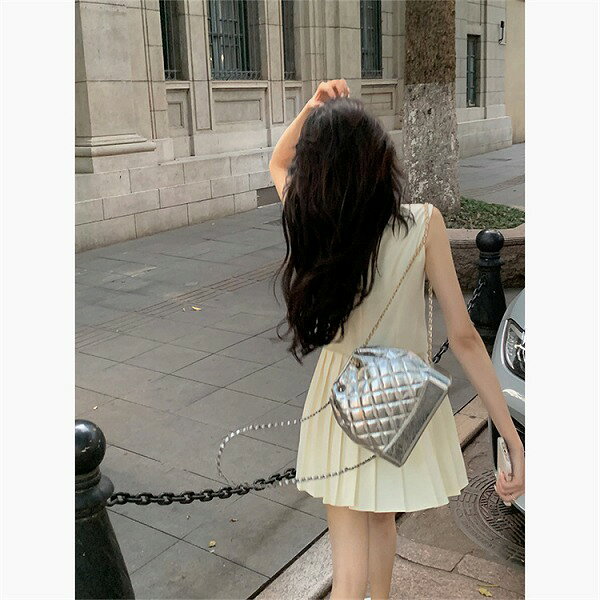 AW新品早割 ミニスカート セットアップ ハイウエスト ベスト スリム プリーツスカート タンクトップ