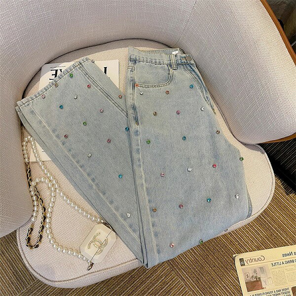 今年は大活躍しそう デニムパンツ ゆったりする ストレート ジーンズ カジュアルパンツ おしゃれ