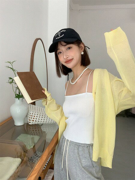 エアコンのシャツ レディース 薄手のコート 日焼け止め おしゃれ スリム ニットトップス