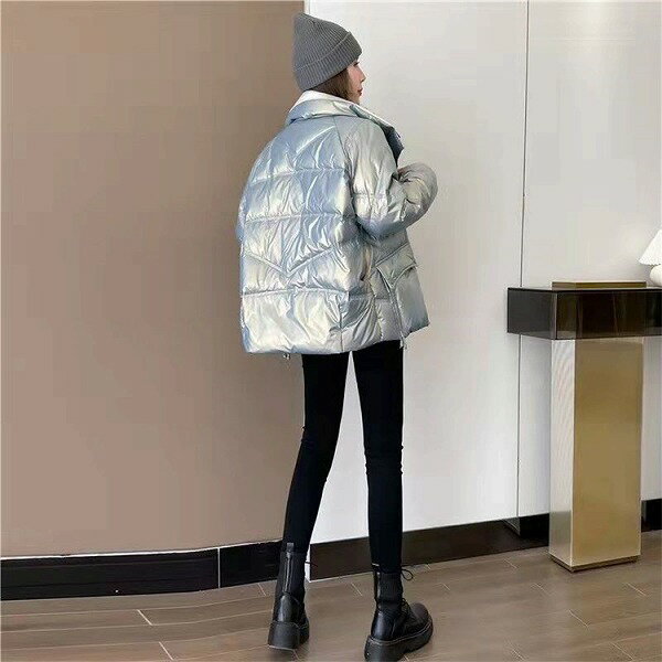 簡約！実用冬ファッション コート 新品 大人気 エレガント 保温 快適である 毛皮の襟 綿入れ