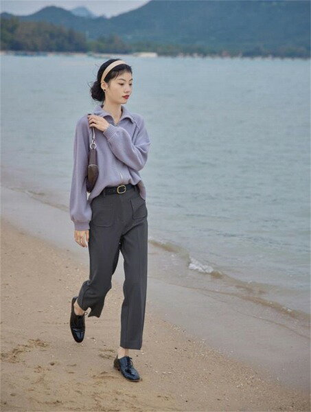 短いスタイル ニットトップス カーディガン ゆったりする セーターコート スリム 大人気