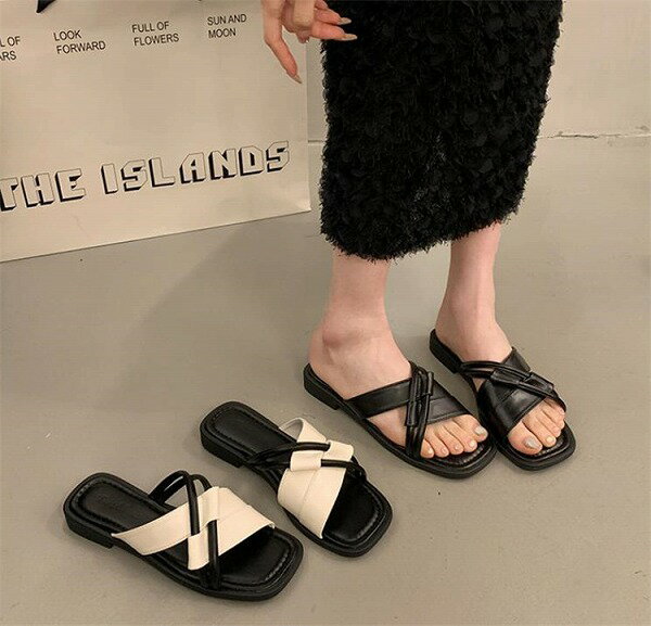 とてもよかったです 気質 レディース サンダル 夏 おしゃれな フラット 外出 砂浜靴