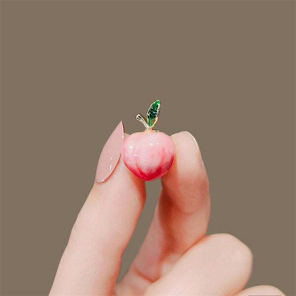 ブローチ オープンブローチ カーディガン装飾 ライチブローチ 精巧 コンパクト