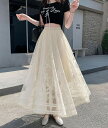 春夏レディース服 シンプル ゆったり ロングスカート 韓国風 ボトムス 優雅 気質 スカート