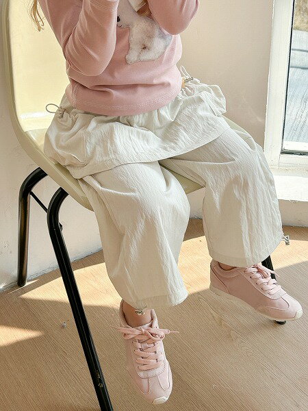 春夏子供服 カジュアル系 シンプル ロングパンツ 韓国風 ボトムス カジパンツ ガールズ服[90~150cm]