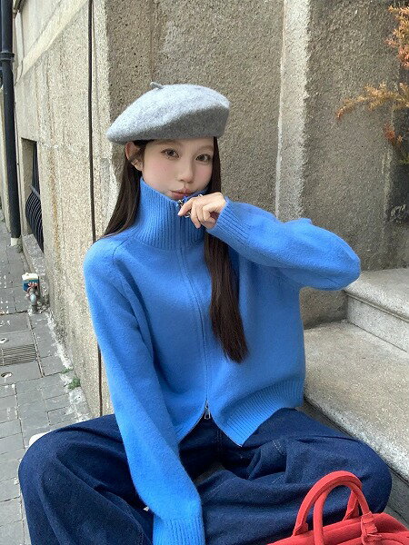 秋冬レディース服 カジュアル系 ゆったり カーディガン ニットセーター 防寒 温かい トップス コート