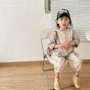 秋冬子供服 カジュアル系 無地 サロペット 韓国風子供服 ボトムス 防寒 温かい パンツ 男女兼用