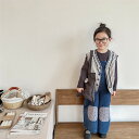 秋冬子供服 カジュアル系 花柄 サロペット 韓国風子供服 ボトムス 防寒 温かい パンツ 男女兼用