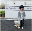 秋新しい 子供服★ 男の子 ニットカーディガン ★ファッションセーターコート★90-150