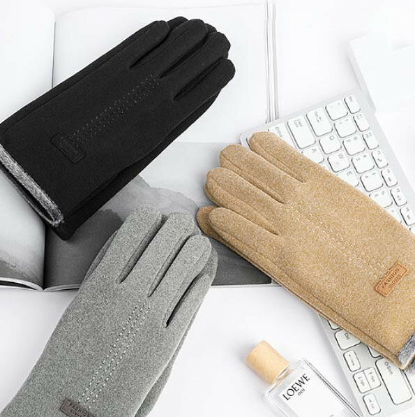 秋冬新作 手袋 メンズ グローブ タッチスクリーン スマホ操作 防寒 裏起毛 スマホ対応