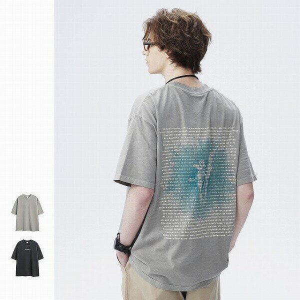 メンズ ビンテージ風 半袖Tシャツ 男女兼用 ストリート系 トップス 春夏 新作★全2色