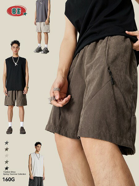 メンズ ビーチ風 防水 速乾 ショートパンツ 男女兼用 半ズボン ボトムス 春夏 新作★全5色