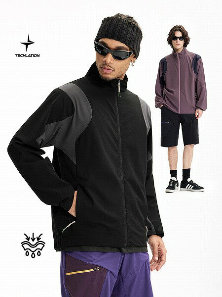 メンズ アウトドア ジャケット 男女兼用 吸湿発散性 アウター 春夏 新作★全4色