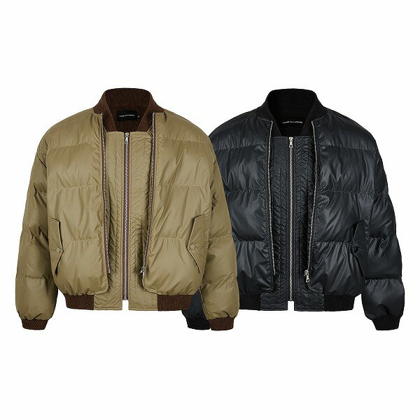 メンズ PU 中綿 ジャケット 男女兼用 ストリート系 防寒アウター 秋冬 新作★全2色