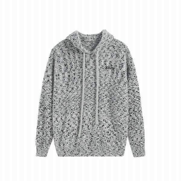 メンズ フード付き 長袖 ニット・セーター 男女兼用 カジュアル トップス 秋冬 新作★