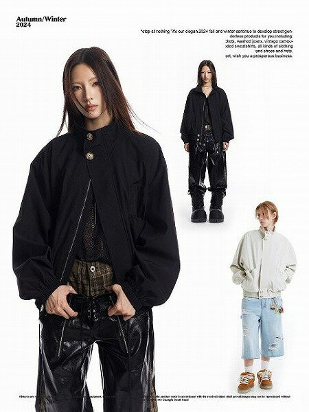 メンズファッション 無地 ジャケット 男女兼用 ストリート系 アウター 春秋 新作★全2色