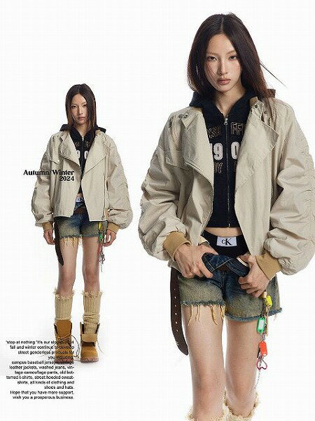 メンズファッション 無地 ジャケット 男女兼用 ストリート系 アウター 春秋 新作★全3色