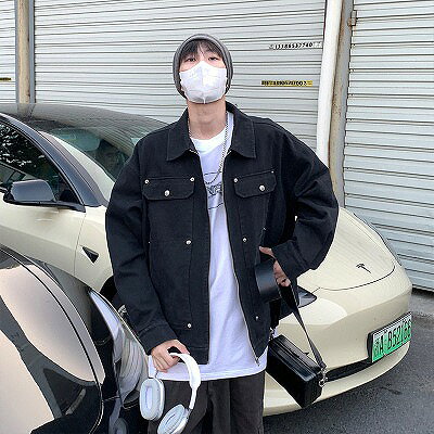 メンズファッション ワーク風 ジャケット 男女兼用 ストリート系 防寒アウター 春秋 新作★