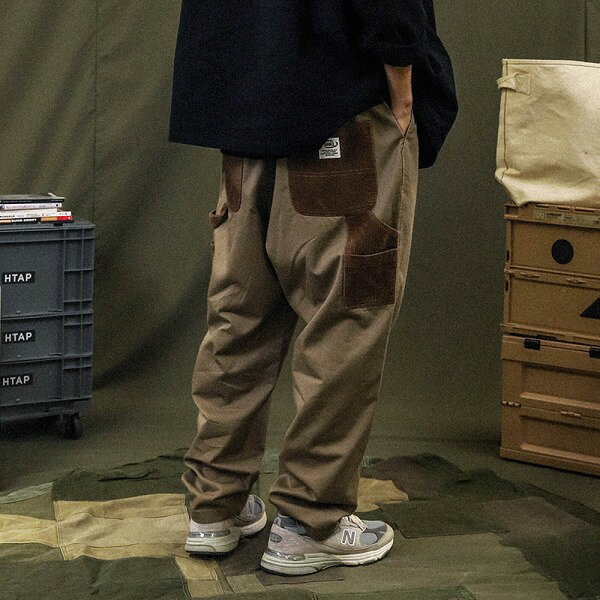メンズファッション ワークパンツ 男女兼用 ストリート系 ボトムス 秋冬 新作★全2色