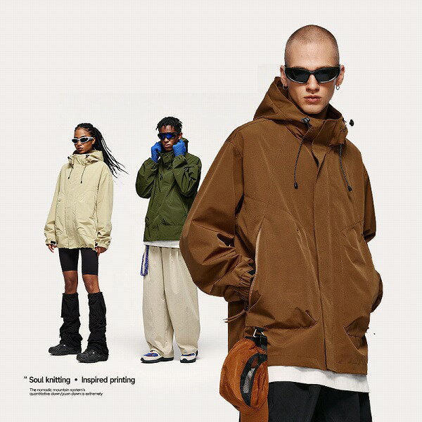 メンズ アウトドア 防風 防滴 ジャケット 男女兼用 ストリート系 スポーツ風 アウター 秋冬 新作★全5色