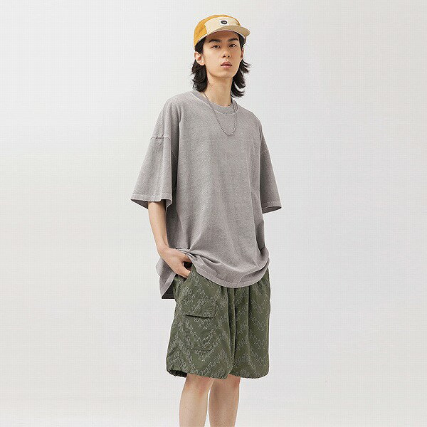 メンズファッション ビンテージ風 半袖Tシャツ 男女兼用 ストリート系 トップス 春夏 新作★全5色