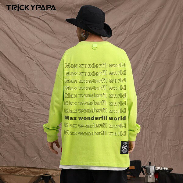 メンズファッション ラウンドネック 長袖Tシャツ 男女兼用 ストリート系トップス 春秋 新作★全6色