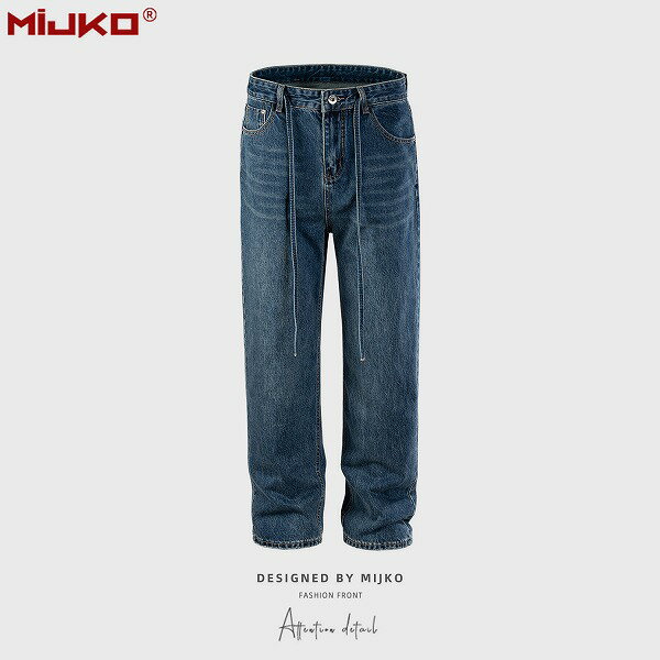 メンズファッション デニムパンツ 男女兼用 ストリート系 ジーンズ ボトムス 春夏 新作★