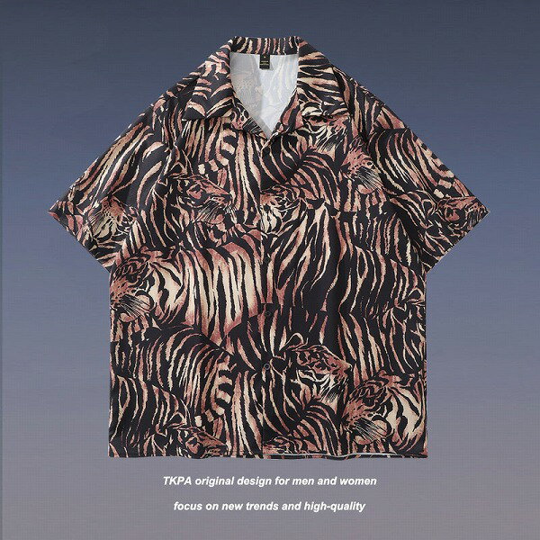 メンズファッション ビーチ風 半袖シャツ 男女兼用 サマーアウター 春夏 新作★全8タイプまとめ