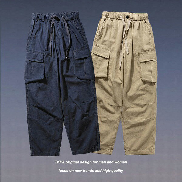 メンズファッション ワークパンツ 男女兼用 ストリート系 カーゴパンツ 春夏 新作★全4色
