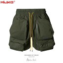 メンズ 多機能ポケット付き ショートパンツ 男女兼用 ストリート系 ハーフパンツ 春夏 新作★全2色