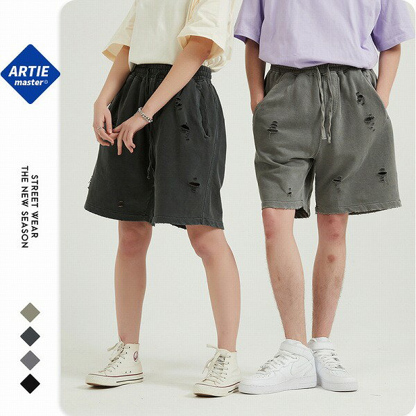 メンズファッション ビンテージ風 ショットパンツ 男女兼用 ストリート系 ボトムス 新作 夏★全4色