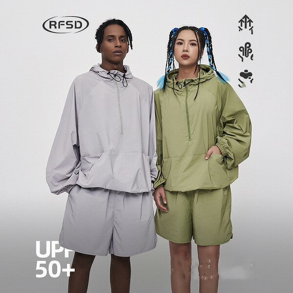 P17852 長袖 ショートパンツ メンズ トッブス 春夏新作 セットアップ 上下2点 防水 日焼け止め