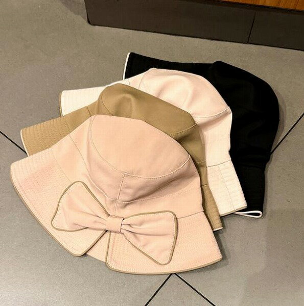春夏新作 レディース 紫外線対策 日焼け止め ハット バケットハット 日除け帽子 女 4色