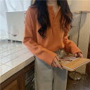 一味違っている 怠惰な風 暖かい 柔らかい 長袖上着 セーターsweet系 ニットトップス カーディガン