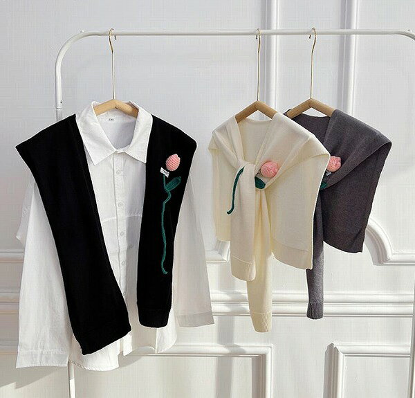 秋冬新作 レディース ニット 毛糸 スカーフ マフラー ストール 襟巻 雑貨 5色