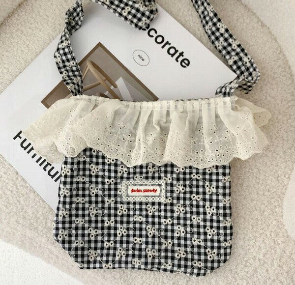 キッズ バッグ ハンドバッグ ポシェット 小物入れ 布バッグ