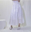 美しすぎます プリーツスカート フォールド サテン ロングスカート シフォン 大人気 ハイウエスト