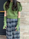 春にピッタリ!快適である 春夏 新作 sweet系 おしゃれな シンプル パフスリーブ ニット 百掛け スリム