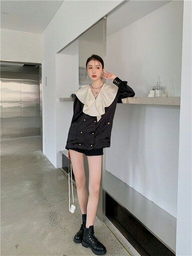 快適である コート 怠惰な風 ゆったりする 大人気 新品 春秋 レトロ オシャレ 百掛け 快適である コート 怠惰な風 ゆったりする 大人気 新品 春秋 レトロ オシャレ 百掛け