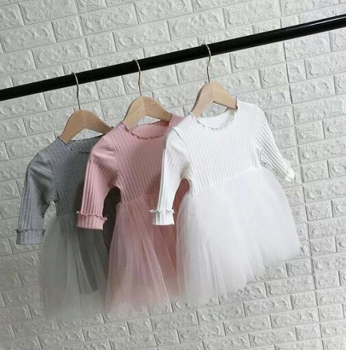 キッズ服 FLM 韓国風 トップス ワンピース 80-130CM キッズ服 FLM 韓国風 トップス ワンピース 80-130CM