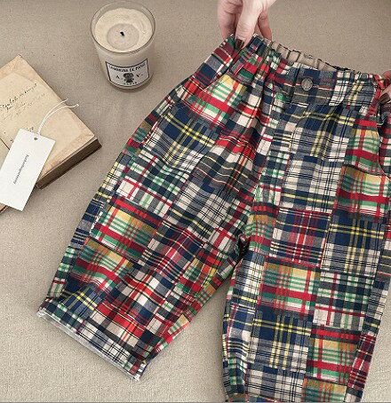 春新作 ボトムス ズボン ロングパンツ 90-140CM