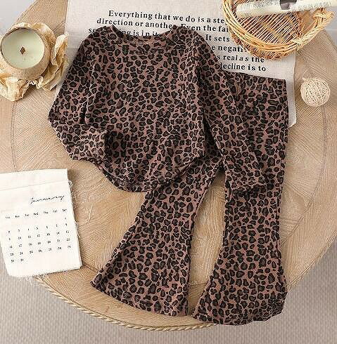 春新作 韓国風 トップス＋ズボン セットアップ 90-140CM