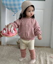 キッズ服 トップス トレーナー スウェット 73-100CM 2色