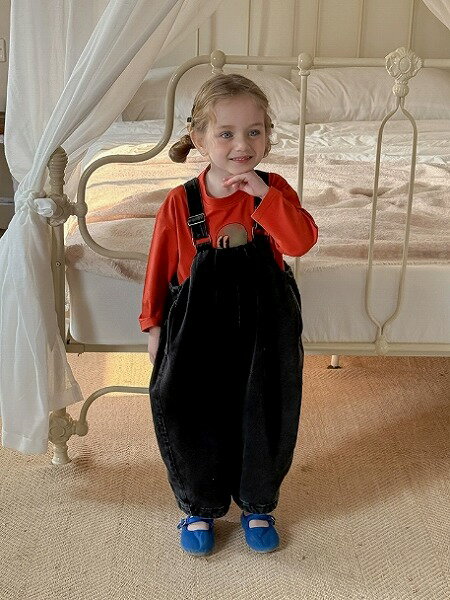 春夏新品 ボトムス サロペット ズボン 90-150Cm