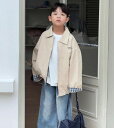 LY韓国風子供服 キッズ服 両面着用 ジャケット コート カジュアル 100-150CM