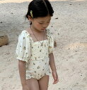 子供服 キッズビキニ着 スカート式水着 おしゃれ水着 オールインワン 連体水着
