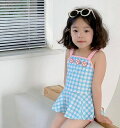 子供服 キッズビキニ着 スカート式水着 おしゃれ水着 オールインワン 連体水着