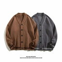 メンズ・コート・アウター・気質・ニット・セーター・トップス・M〜3XL 2色(4)