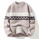 メンズ・コート・アウター・気質・ニット・セーター・トップス・M〜3XL 3色
